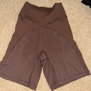 Aerie Brown Bike Shorts